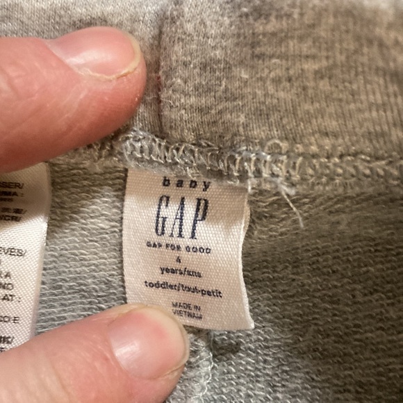 baby Gap grey with Scotty dogs sweat pants - Picture 3 of 4
